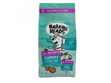 barking heads all hounder tummy lovin care fish