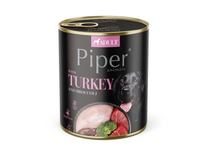 piper konzerva kruta brokolice pro psa