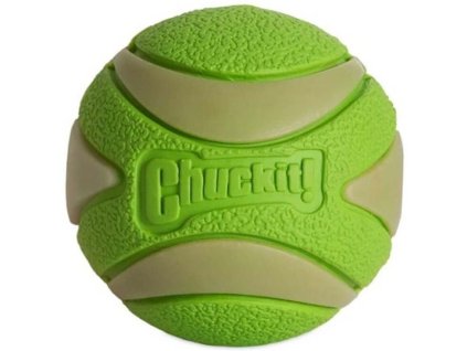 micek chuckit max glow ultra squeaker med