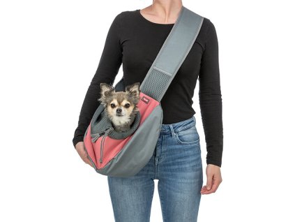nositko na psa sling front pres rameno na male psy sv ruzova top
