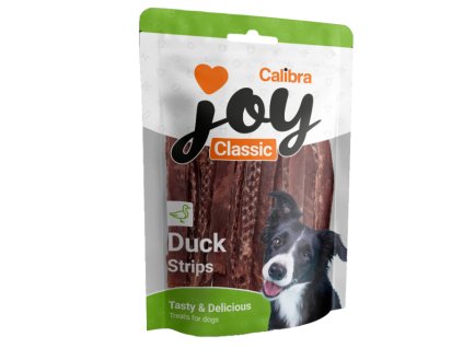 calibra joy dog classic duck strips 500g