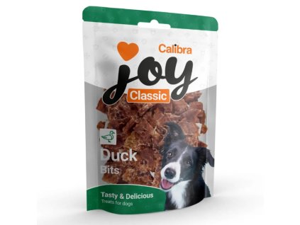 calibra joy dog classic duck bits 250g
