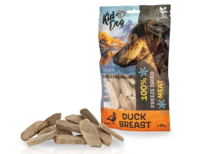 kiddog premium kachni prsa susena mrazem 50g