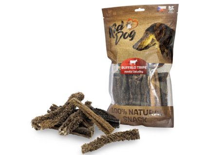 kiddog hovezi drstky susene pro psy 100 procet natural prirodni pamlsky