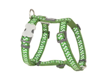 postroj zeleny reflexni ziggy red dingo