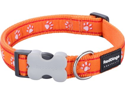 obojek red dingo Desert Paws Orange