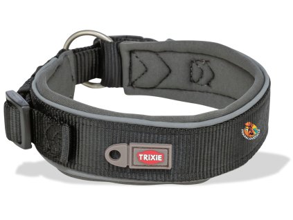 obojek premium trixie extra siroky cerna
