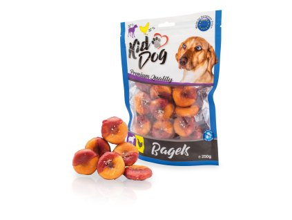 kiddog jehneci kureci bagel 250g