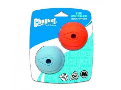 Míček pro psa svištící Whistler Medium 6,5 cm - 2 ks