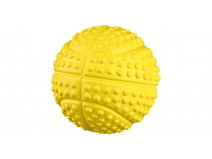 Hračka pro psa míč sportovní z tvrdé gumy se zvukem 5,5 cm