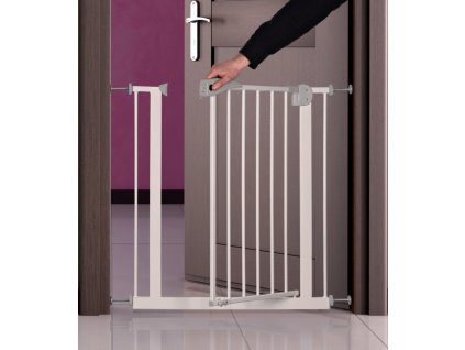 Bariéra pro štěňata a velké psy kov 75-85 cm/76 cm