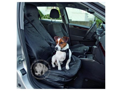 Potah na přední sedadlo auta ochranný pro psa 130x70cm KAR