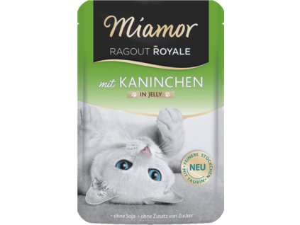 Miamor Cat Ragout Junior kapsa kralik zele