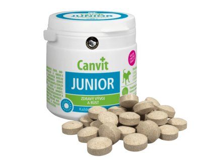 canvit junior ochuceny tablety