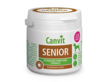 Canvit Senior pro psy 100g ochucený