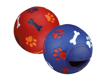 Míč na pamlsky pro středního psa 11cm
