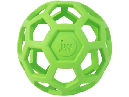 JW Hol-EE Děrovaný míč Large hračka pro psa z odolné gumy