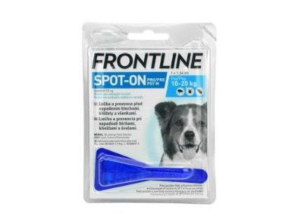 FRONTLINE SPOT ON DOG pipeta kapička pes M (10-20kg)