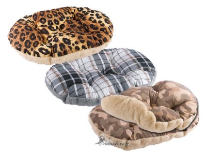 Polštář oboustranný RELAX pro psa bavlna/plyš 103,5x63cm (100/12)