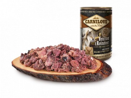 carnilove konzerva venison reindeer zverina pes