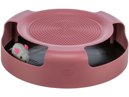 Myš v kruhu se škrábacím kobercem 25x6cm