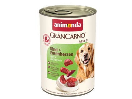 grancarno konzerva adult hovezi kachni 400 new 1