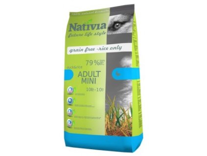 Nativia Dog Adult Mini Duck&Rice 3kg