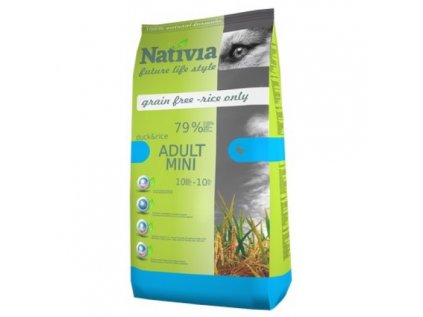 Nativia Dog Adult Mini Duck&Rice 3kg