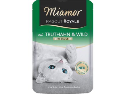 Miamor Cat Ragout Junior kapsa krocan zverina