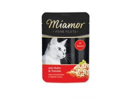 Miamor Cat Filet kapsa kuře+rajče ve šťávě 100g