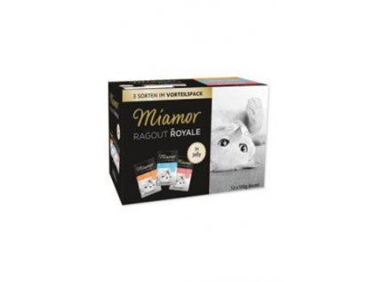 Miamor Cat Ragout kapsa Multi, krůta+losos+te 3x4x100g