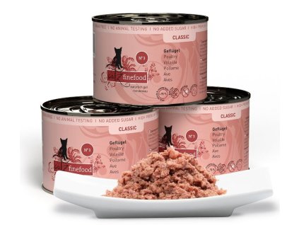 Konzerva cats finefood drubezi kocka