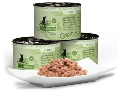 Konzerva cats finefood losos drubezi kocka