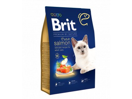 Brit Premium Cat by Nature Adult Salmon 300g