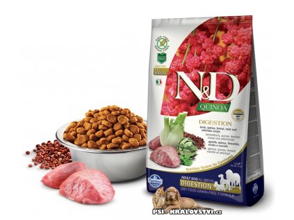 N&D Quinoa DOG Digestion Lamb & Fennel 2,5kg