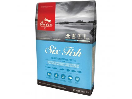 Orijen Cat Six Fish 5,4kg