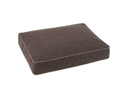 Ortopedická matrace LUXURY paměť. pěna pro psa Tm. hnědá 60x40cm