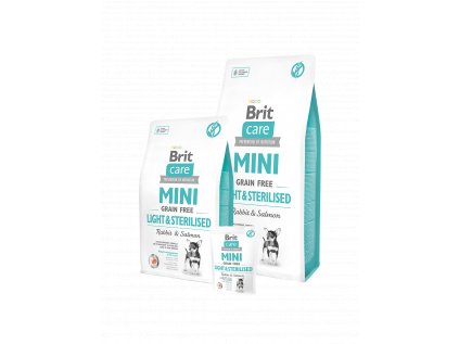 Brit Care Dog Mini Grain Free Light & Sterilised 2kg