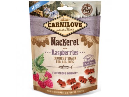 Carnilove Dog Crunchy Snack Mackerel&Raspberries 200g