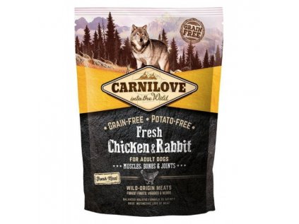 Carnilove Dog Fresh Chicken & Rabbit for Adult 1,5kg