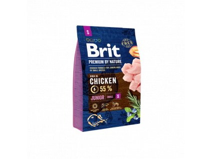 brit premium dog by nature junior S 3kg