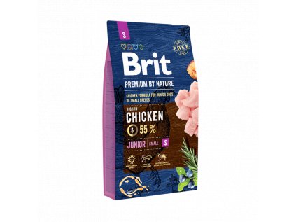 brit premium dog by nature junior S 8kg