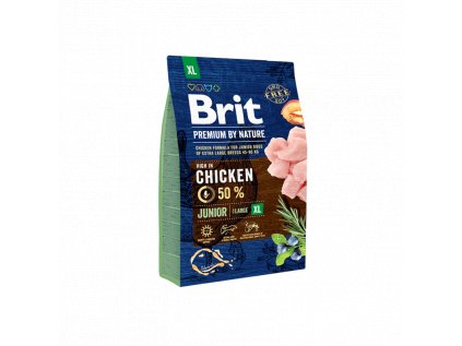 brit premium dog by nature junior XL 3kg