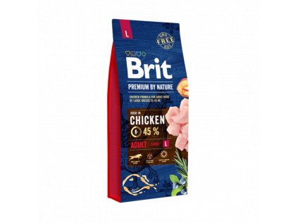 brit premium dog by nature adult L 15kg