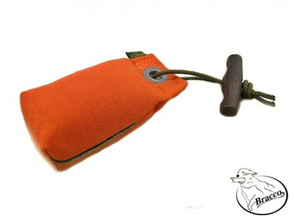 Aport Bracco Paspel Pocket Dummy 80g Oranžový + khaki lem