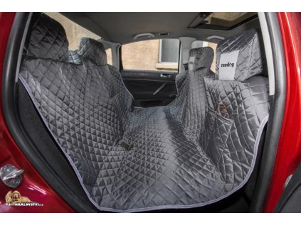 Ochranný potah do auta pro psy Reedog - šedý vel. XL 220 x 140 cm