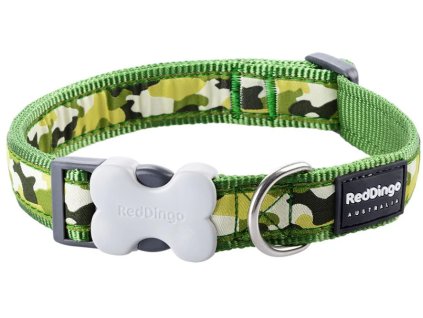 obojek red dingo Camouflage green