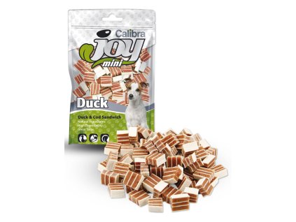 Calibra Joy Dog Mini Duck & Cod Sandwich 70g NEW