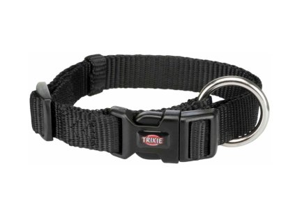 Obojek PREMIUM 40-65 cm/25 mm (L-XL) pes Černá
