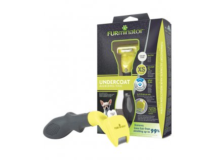 FURminator hrablo XS Short Hair miniaturní plemena, krátká srst